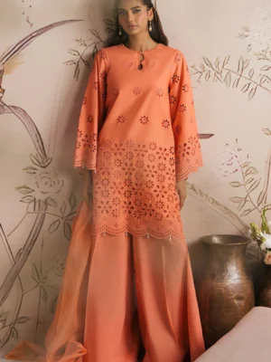 Cross stitch chikankari lawn 3pc - 000615