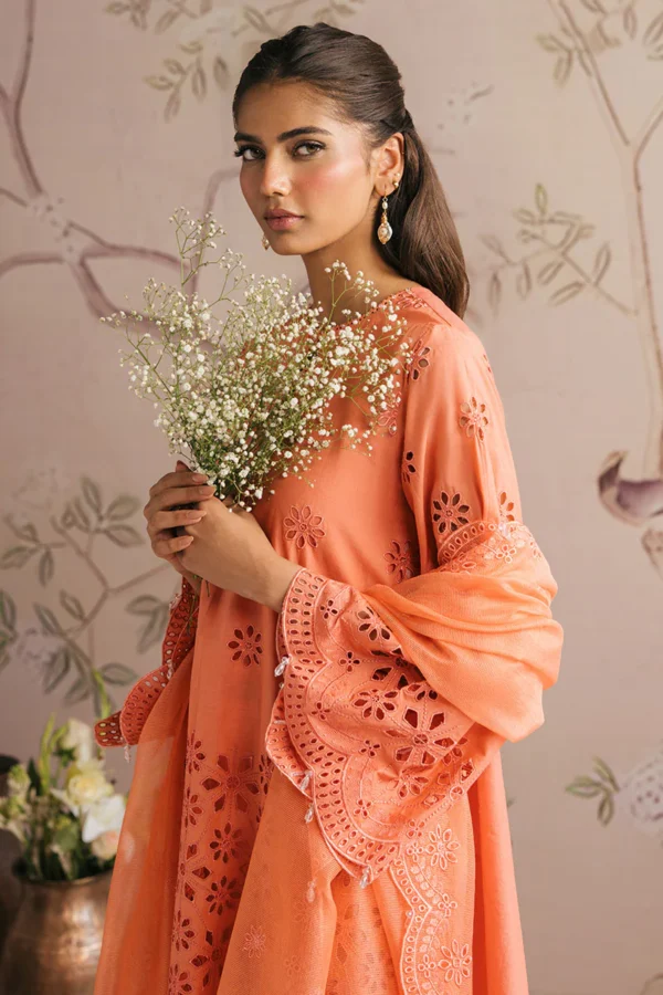 Cross stitch chikankari lawn 3pc - 000615