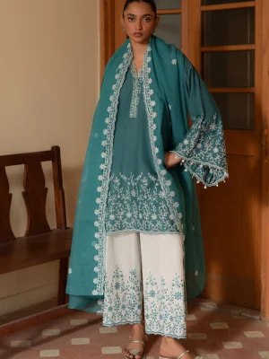 Cross stitch chikankari lawn 3pc - 000615