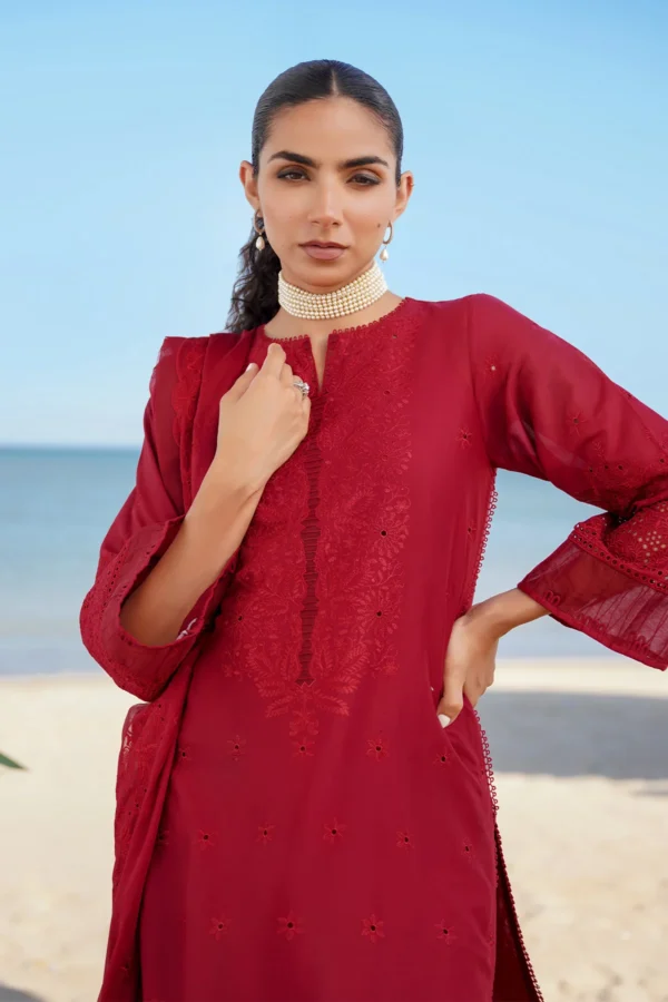 Sahar Chikankari lawn 3pc - 0001002