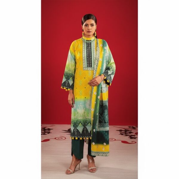 Paltar printed lawn 3pc - 000613