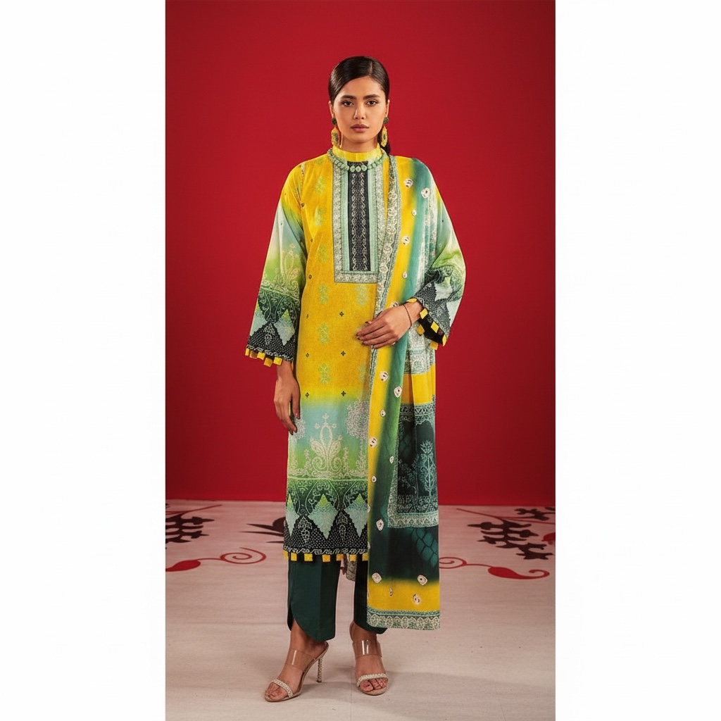Paltar printed lawn 3pc – 000613
