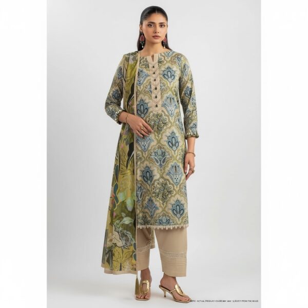 Paltar printed lawn 3pc - 000613